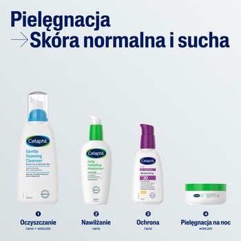 Cetaphil, lekka pianka do mycia twarzy, 236 ml