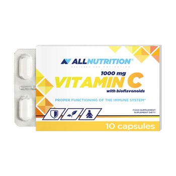 Allnutrition Vitamin C 1000 mg with bioflavonoids, kapsułki, 10 szt.