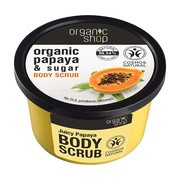 Organic Shop, peeling do ciała, soczysta papaya, 250 ml