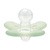 Canpol Babies, smoczek uspokajający 100% silikonowy symetryczny, 6-12m, zielony, 1 szt.