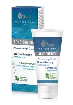 AVA Acne Control, normalizujący krem na noc, 50 ml