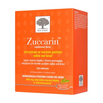 Zuccarin, tabletki, 120 szt.