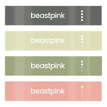 GymBeam Beat Pink, zestaw gum oporowych do ćwiczeń, 1 szt.
