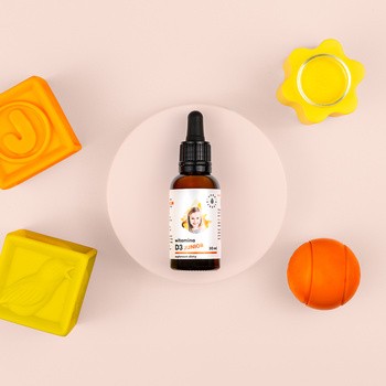 Aura Herbals Witamina D3 Junior, krople, 30 ml
