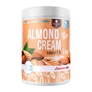 Allnutrition Almond Cream Smooth, krem migdałowy, 1000 g        