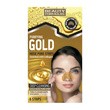 Beauty Formulas, oczyszczające złote paski na noc, Gold, 6 szt