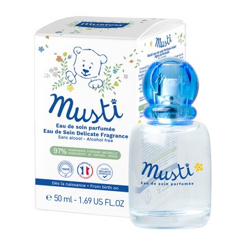 Mustela Musti, pielęgnacyjna woda perfumowana, 50 ml
