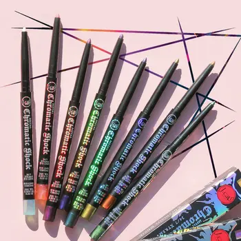 J.Cat Beauty Chromatic Shock 24/7 Xtreme Eyeliner 101, kredka do oczu z metalicznym połyskiem, 0,22 g