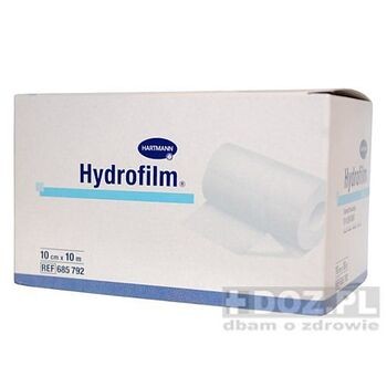 Hydrofilm Roll, opatrunki niejałowe, przezroczyste, 10cmx10m, 1szt