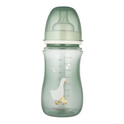 Canpol Babies, butelka antykolkowa EasyStart PP Goose, 240 ml, 1 szt.
