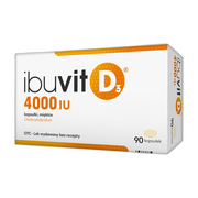 Ibuvit D3 4000 IU, 4000 IU, kapsułki miękkie, 90 szt.