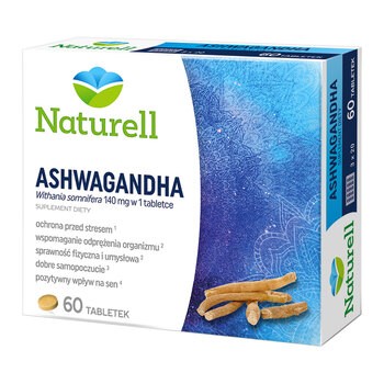 alt Naturell Ashwagandha, tabletki, 60 szt.