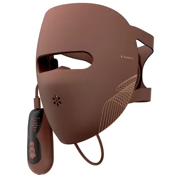 Garett Beauty Skin Ritual Face&Neck, maska LED do twarzy i szyi, brązowy, 1 szt.