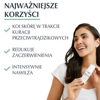 Eucerin DermoPure, krem kojący w trakcie kuracji przeciwtrądzikowych, skóra trądzikowa i z niedoskonałościami, 50 ml