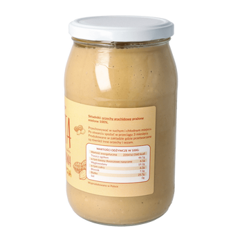 KruKam Pasta Orzechowa Crunchy z kawałkami orzechów 100%, 900 g