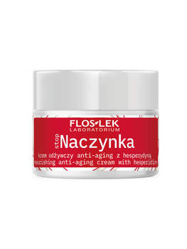 Flos-Lek Stop Naczynka, krem odżywczy anti-aging z hesperydyną, 50 ml