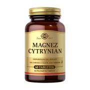alt Solgar Magnez Cytrynian, tabletki, 60 szt.