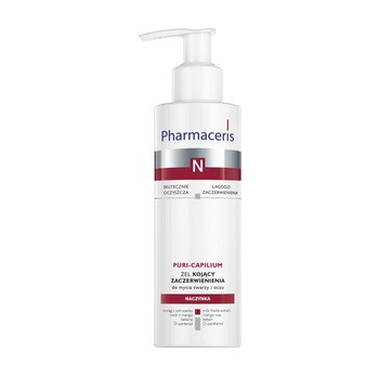 Pharmaceris N Puri-Capilium, żel kojący zaczerwienienia, do mycia twarzy i oczu, 190 ml