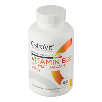 OstroVit Vitamin B12 Methylcobalamin, tabletki, 120 szt.