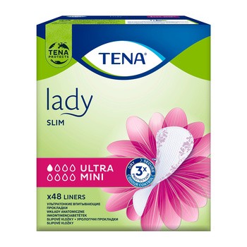 TENA Lady Slim Ultra Mini, wkładki, 48 szt.