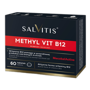 Salvitis Methyl Vit B12 (Metylo witamina B12), tabletki powlekane, 60 szt.