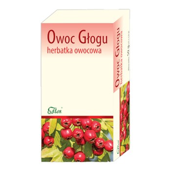 Flos, Głóg owoc, herbatka owocowa, 25 x 2 g