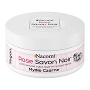 alt Nacomi Rose Savon Noir, różane czarne mydło z wodą różaną, 125 g