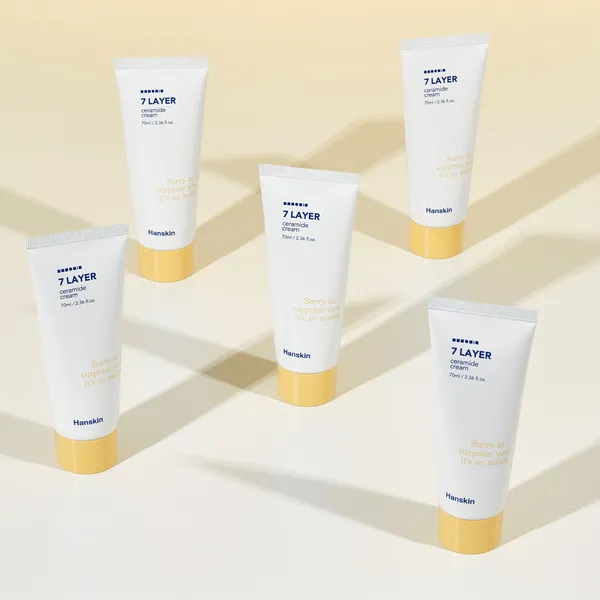 Крем для лица Hanskin 7 Layer Ceramide Cream с керамидами, против морщин, 70 мл — фото 4