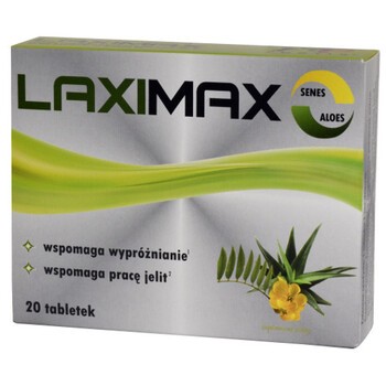 Laximax, tabletki, 20 szt