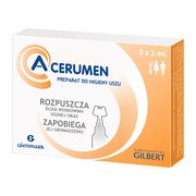 alt A-Cerumen, preparat do oczyszczania i higieny uszu, 2 ml, 5 ampułek