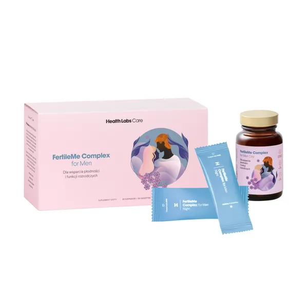 FertileMe Complex for Men Kapsułki + Saszetki 30+30 szt. [Health Labs Care] - Health Labs Care