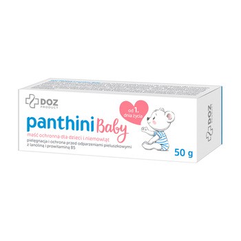 DOZ Product Panthini Baby, maść ochronna dla dzieci i niemowląt, 50 g