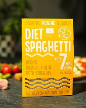 Diet-Food, bio makaron konjac shirataki, spaghetti, 300 g