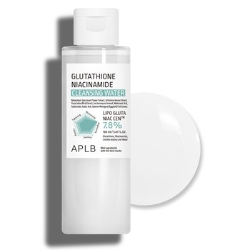 APLB Glutathione Niacinamide Cleansing Water, woda micelarna z gluatationem i niacynamidem, 160 ml