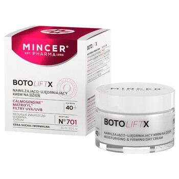 Mincer Pharma Botoliftx, nawilżająco-ujędrniający krem na dzień, 40+, 50 ml