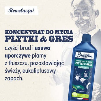 Briochin Koncentrat do mycia, płytki & gres, 1 l