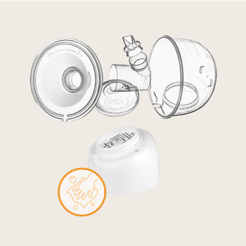 Lionelo Fidi Free Simple, laktator elektryczny, white natural, 1 szt.