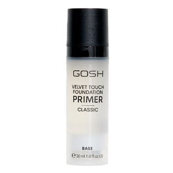 Gosh Velvet Touch Primer Classic, baza pod makijaż, 30 ml