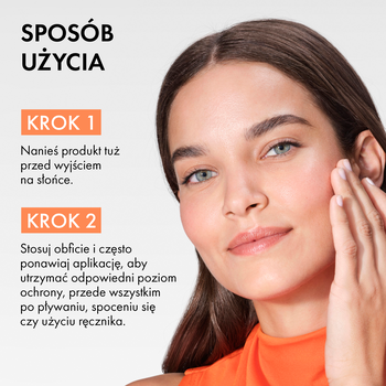 Vichy Capital Soleil, mleczko ochronne SPF50+ do twarzy i ciała, 150 ml