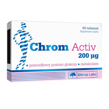 Olimp Chrom Activ, 200 µg, tabletki, 60 szt.