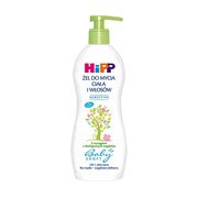 alt HiPP Babysanft Sensitive, żel do mycia ciała i włosów, 400 ml