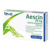 Aescin, 20 mg, tabletki powlekane, 90 szt.