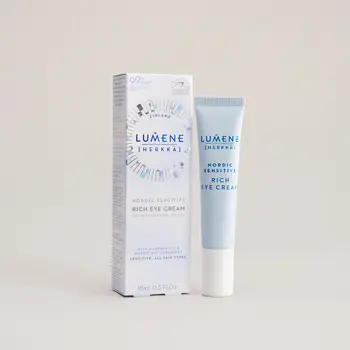 Lumene Nordic Sensitive [Herkkä] Rich Eye Cream, odżywczy krem pod oczy, 15 ml