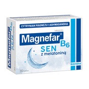 Magnefar B6 Sen, tabletki powlekane, 30 szt.