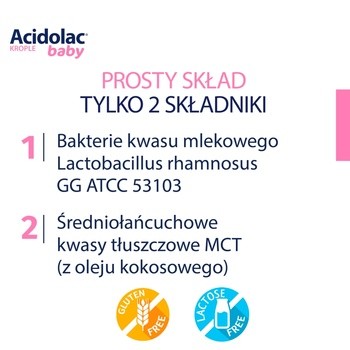 Acidolac Baby, krople doustne, 10ml