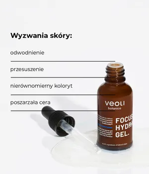 Veoli Botanica Focus Hydration Gel, serum ultranawilżające, 30 ml
