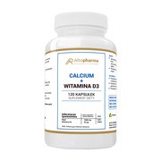 Calcium + Witamina D3, kapsułki, 120 szt.