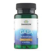 Swanson GABA, 250 mg, kapsułki, 60 szt.        