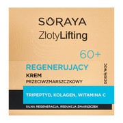 Soraya Złoty Lifting, regenerujący krem przeciwzmarszczkowy 60+, 50 ml