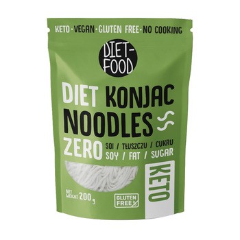 Diet-Food, makaron konjac shirataki, noodles, 200 g